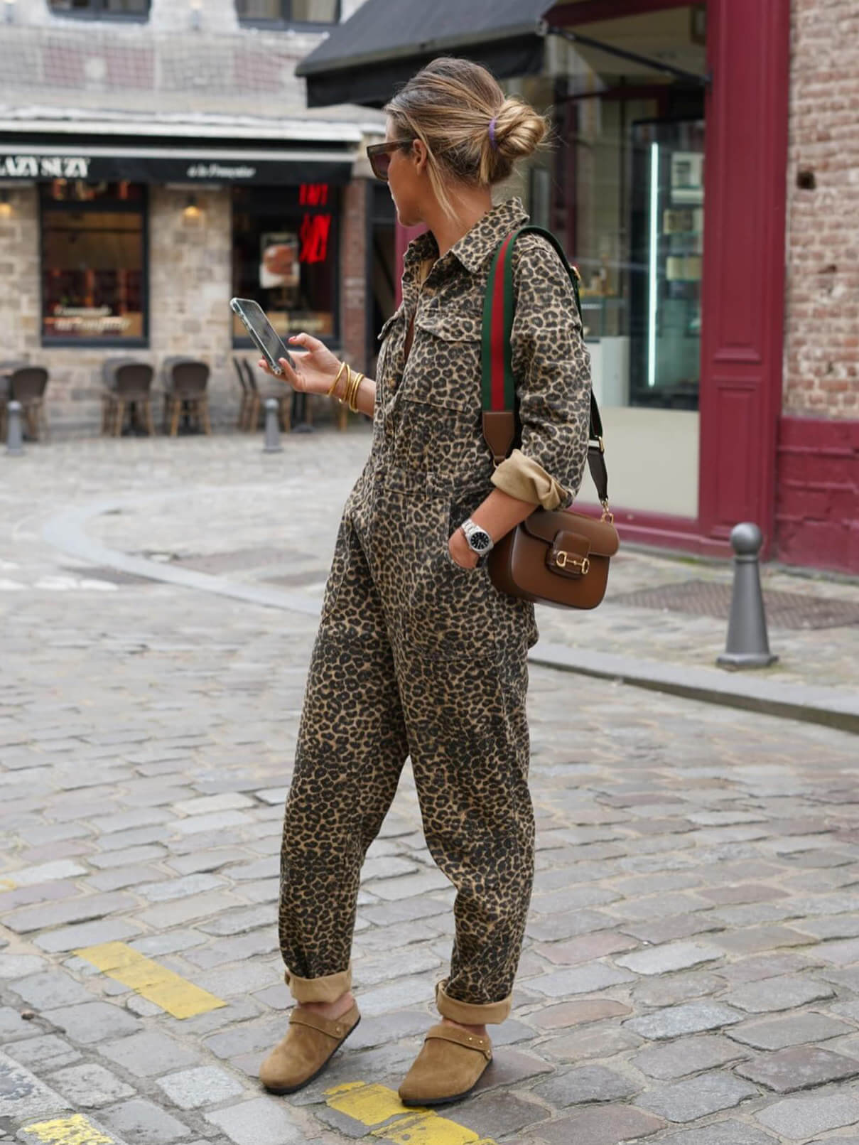 Freja – leopard jumpsuit